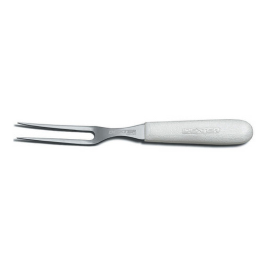 SaniSafe Pot Fork 10" Wht Hdl