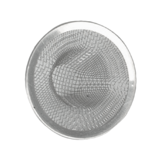Sink Strainer Med Fine Mesh SS