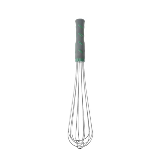 Vollrath French Whip, 14″ Stainless Steel with Aqua Nylon Handle - 47092