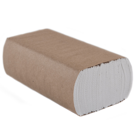 Roses Southwest Papers  Multifold Towel 1-Ply, 9.25" x 9.5" White, 16/250 – RSPP203R