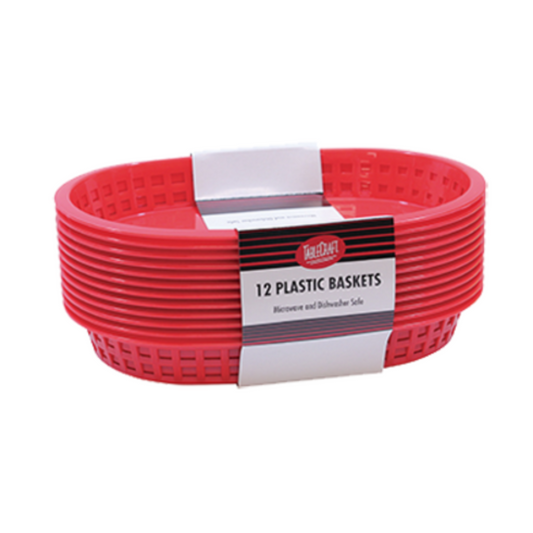 TableCraft - Cesta roja de 26,5 x 18 cm - TCPC1076R