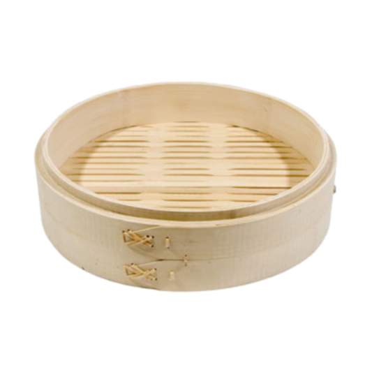 Town Bamboo Steamer Base Natural Bamboo 8" - 34208S