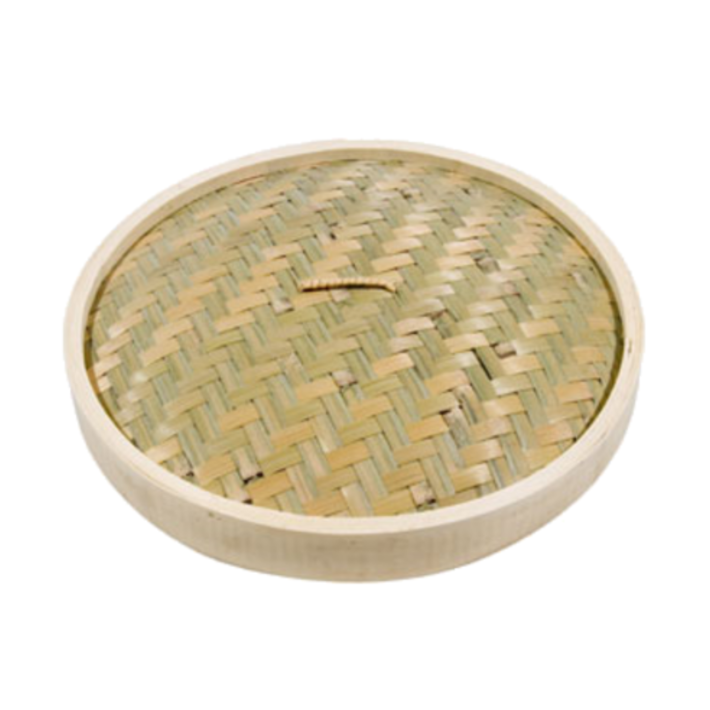 Town Bamboo Steamer Cover Natural Bamboo 12" - 34212C