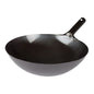 Winco 16" Carbon Steel Japanese Style Wok with Welded Handle - WOK-36