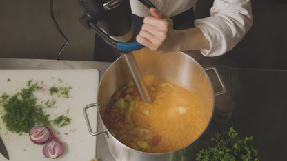 Waring Big Stix Immersion Blender, HD, 35gal Capacity, 18" Removable Shaft - WSB650X