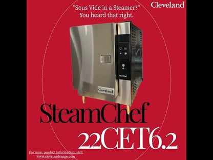 Cleveland Range SteamChef 6 Booster Electric Boilerless Convection - 22CET66.2