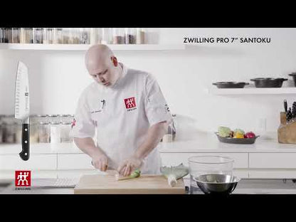Zwilling J.A. Henckels Pro 7" Hollow Edge Santoku Knife - 1002817