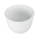 BIA Cordon Bleu Custard Cup, 7oz Fluted - White - CS4D - BCB900010