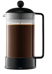 Bodum French Press, Brazil 34oz, Black - 1548-01US