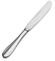 Bon Chef - Dinner Knife, Solid Handle "Euro Style" "Monroe Pattern" - Stainless - DZ