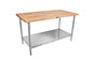 John Boos Work Table, Wood Top 60"x 30" - JNS10-X