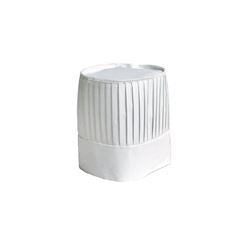 Chef Revival Chef Hat, Pleated - White