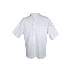 Chef Revival Chef Shirt, UnisexHalf Sleeve - White - XLarge - CS006WH-XL