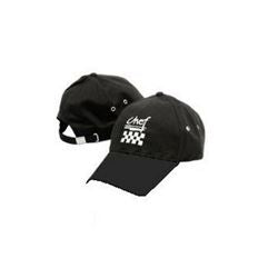 Chef Revival Chefs Baseball Style Cap, Black - H064BK