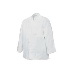 Chef Revival Chefs Coat, White Cool Crew Knot Style Btns XLarge - J050-XL