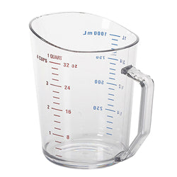 Cambro Measuring Cup, 1 Quart Clear - 100MCCW135