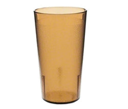 Cambro Tumbler 12oz Amber Plastic 12Pk - 1200PSW12-153