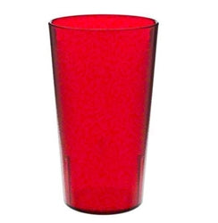 Cambro Tumbler 12oz Red Plastic 12Pk - 1200PSW12-156