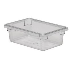 Cambro Food Storage Box, Poly-Clear 12" x 18" x 6" - 12186CW135