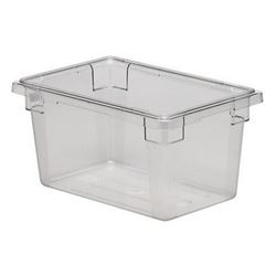 Cambro Food Storage Box, Poly-Clear 12" x 18" x 9" - 12189CW135