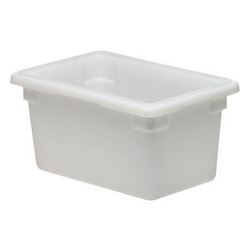 Cambro Food Storage Box, Poly-White 12" x 18" x 9" - 12189P-148