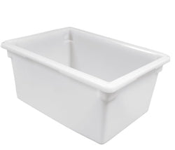 Cambro Food Storage Box, Poly-White 18" x 26" x 12" - 182612P148