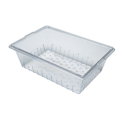Cambro Colander, 8" Deep, 18X26X8" Polycarb Clear, NSF - 18268CLRCW135