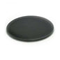 Cambro Camtread Serving Tray, Oval, Black, 22" x 27" - 2700CT110