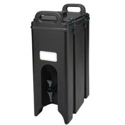 Cambro Beverage Dispenser, Insulated 4 3/4 Gal Black - 500LCD110