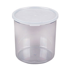 Cambro Crock With Lid, Clear, Plastic, 2.7Qt NSF - CCP27152