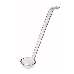 Cucharón Cambro de plástico transparente de 1 oz y 10.5" - LD105-135