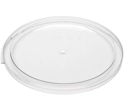 Cambro Food Container Lid, For 12qt, 18qt, 22qt Clear- RFSCWC12-135