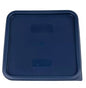 Cambro Food Container Cover, Fits 12,18,22qt CamSquares Blue-SFC12-453