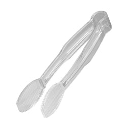 Cambro Tong, Flat Grip, 6", Polycarbonate, Clear, NSF - TG6135