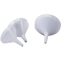 Funnel White Plastic 8oz 4 1/8