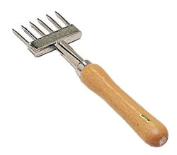 California Cooking Ice Chipper, 9" Wood Handle 6 Points  - IC-9