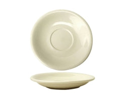 California Cooking Saucer, 6", American White - CS3D