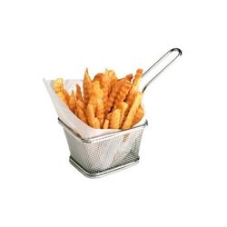 Clipper Mill Serving Basket,Mini Fry - Stainless Steel - 4-81860