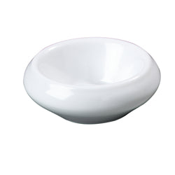 Mantequera Carlisle de melamina blanca de 1 oz - 85502