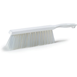 Carlisle Sparta Spectrum Counter/Bench Brush 8" X 13"Oal, White - 4048002