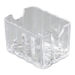 Carlisle Crystalite - Caja para 20 sobres de azúcar, apta para lavavajillas, estireno, transparente, NSF - 4549-07