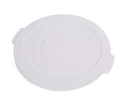 Carlisle Bronco Lid, 20gal, White, Round - 84102102