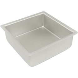 Fat Daddios Cake Pan, Square6" x 6" x 2" - Anodized Aluminum - PSQ-662