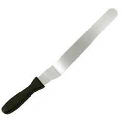 Fat Daddios Icing Spatula, 10" Offset - Stainless Steel - SPAT-10OS