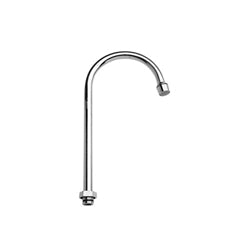 Caño de cuello de cisne Fisher, latón, 6" - 3968