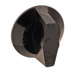 Franklin Machine Products - Knob, Gas Range No Collar - Black- 220-1213