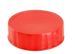 Franklin Machine Products Red ID Label Cap for 12oz FIFO - 280-1637