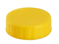 Franklin Machine Products Yellow ID Label Cap, 12oz FIFO - 280-1638