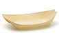 FOH Serving Boat, Wooden 8 1/4" x 4 1/4" x 1 3/4" - 200 Per Case