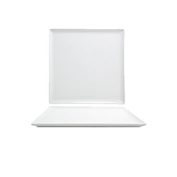 FOH Plate, Porcelain 12" x 12" White - CS4E
